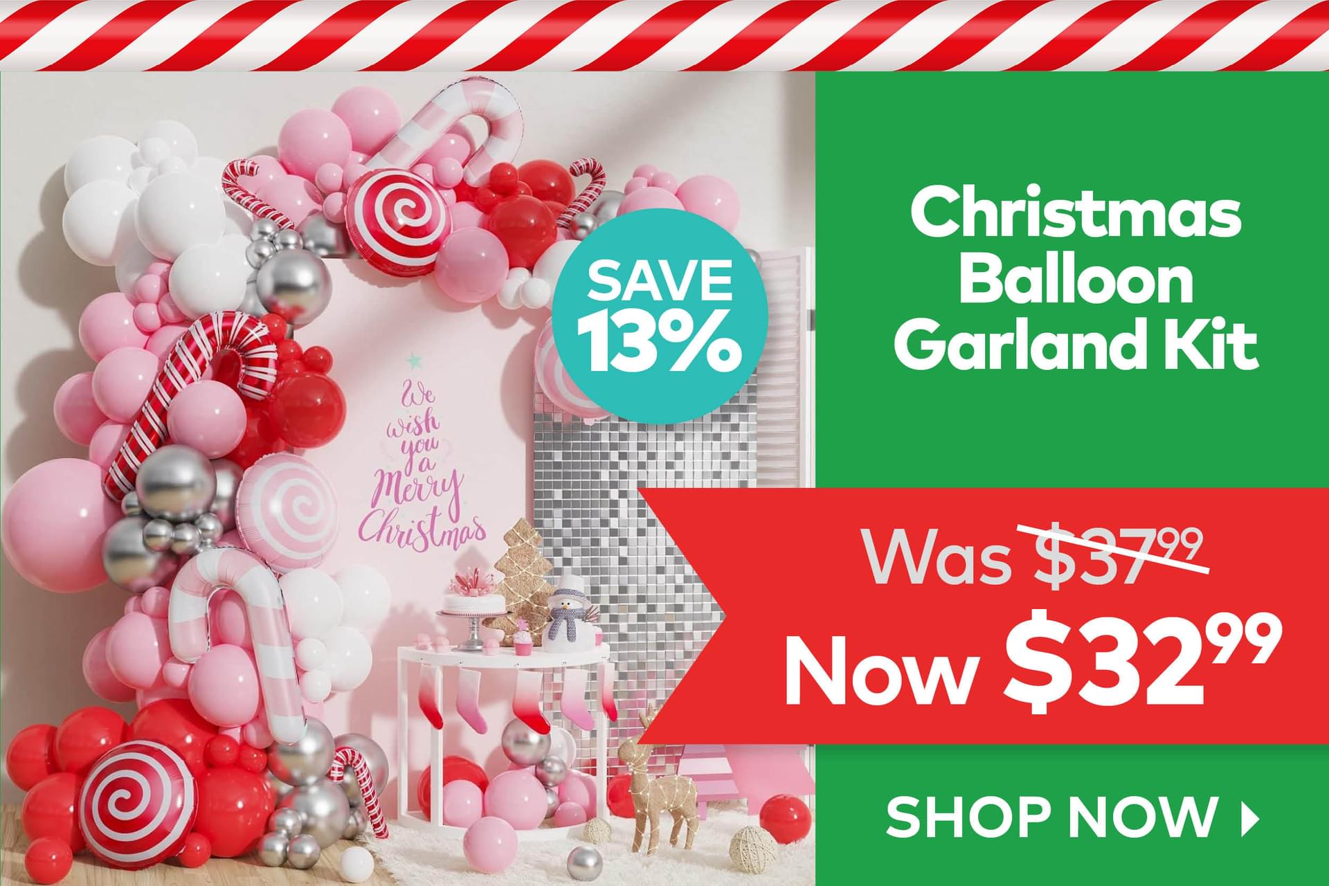 Christmas Balloon Garland Kid Only $32.99